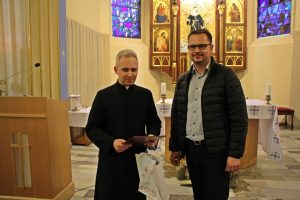 Głębinów - podziękowanie dla ks. Przemka.