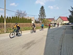 Rowerowe pierwiośnie - Domaszkowice.